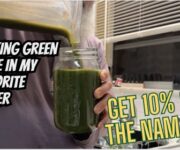 Making Green Juice In My Nama J2 Juicer